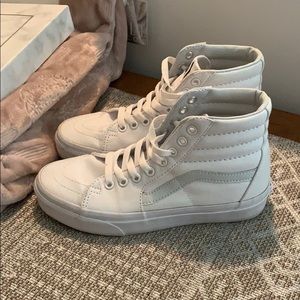 New white vans high tops